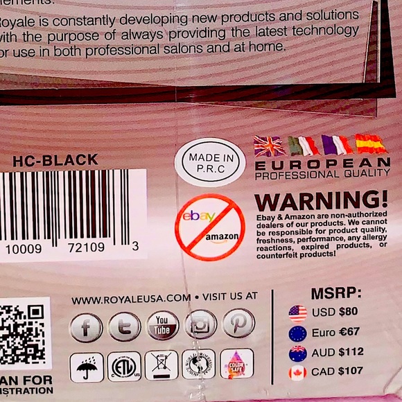 **SOLD** Royale Ceramic Straightener w/Shoe Holder - Picture 8 of 8